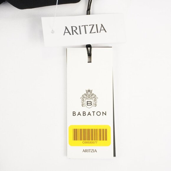 Aritzia Babaton Mastermind Blazer V-Neck Mini Dress in Black - Size 2 - NWT - Picture 7 of 8